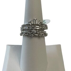 Bomb Party Delicates-SZ8 RG13928- Stars Breathing Softness Into Night-Rhodium Pl